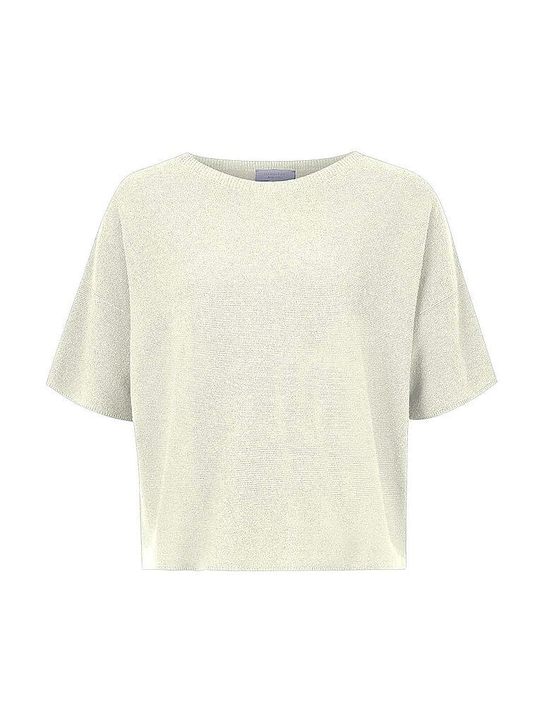 RICH & ROYAL Strickshirt creme | M